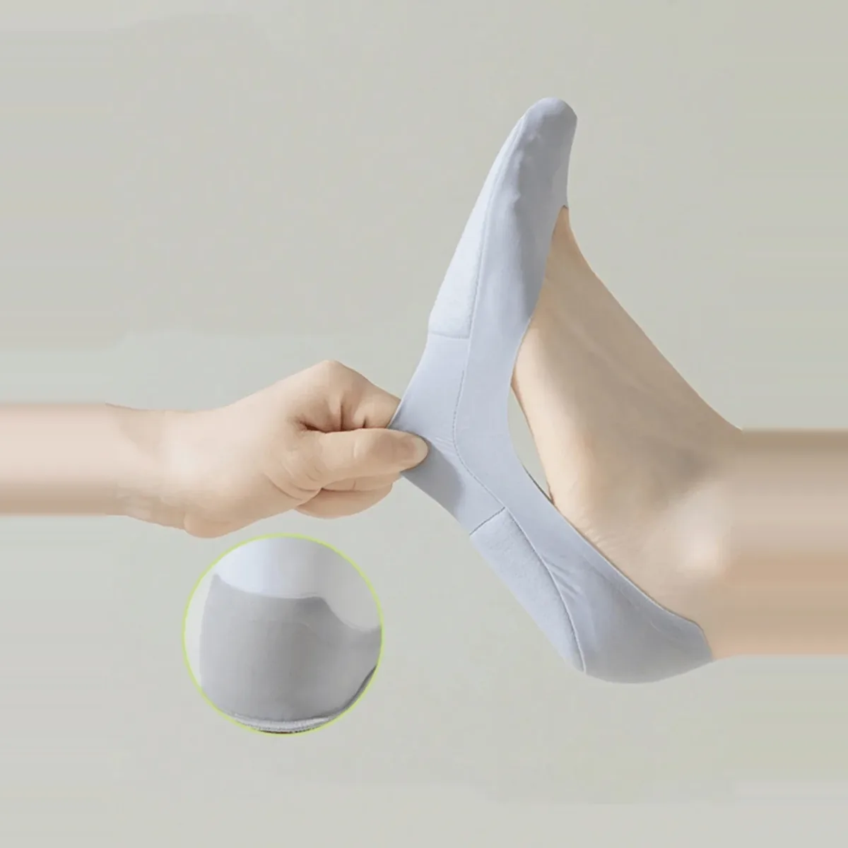 Stretch fabric of the sock